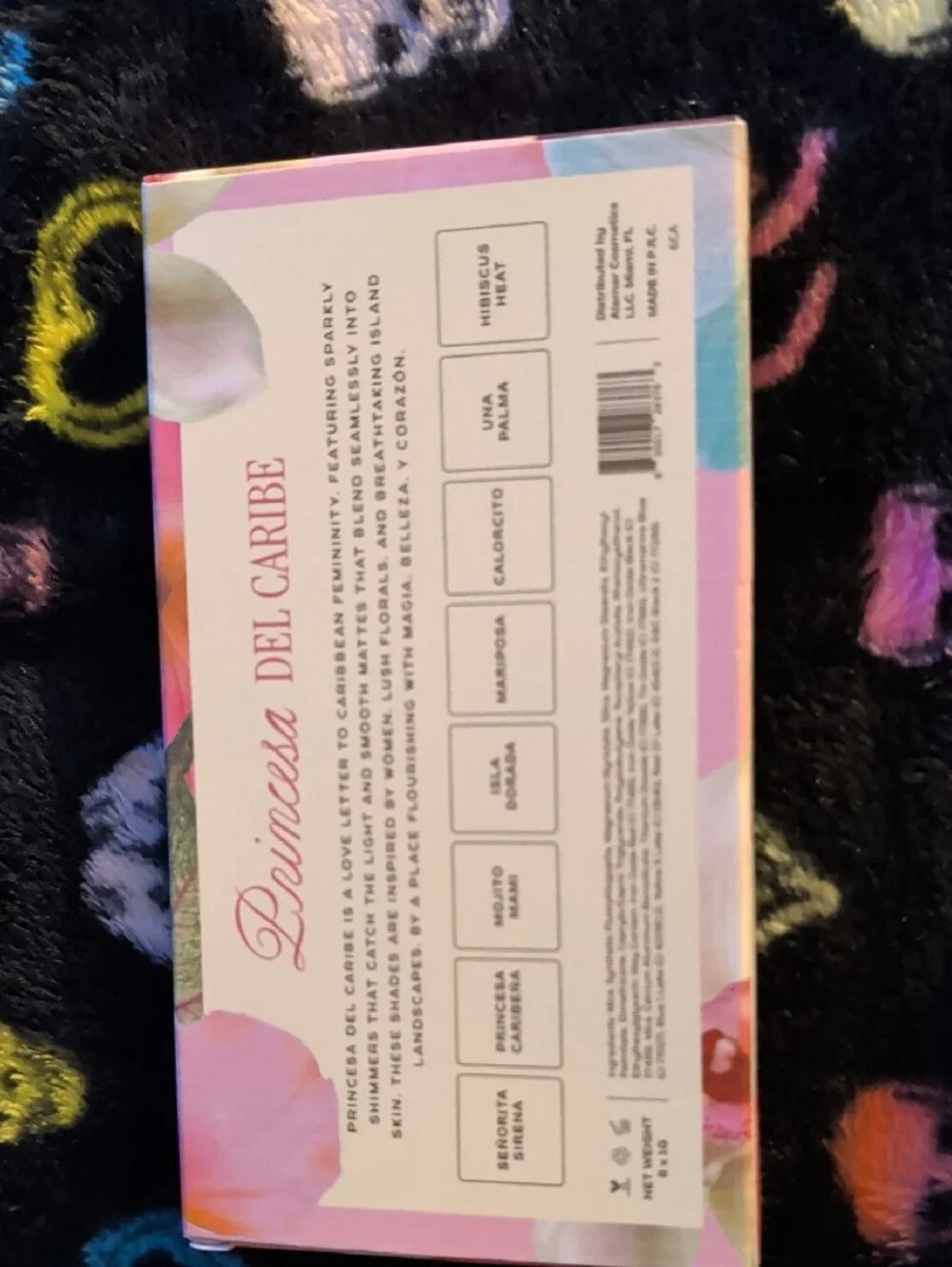 Princessa Del Caribe Pressed Pigment Palette BNIB